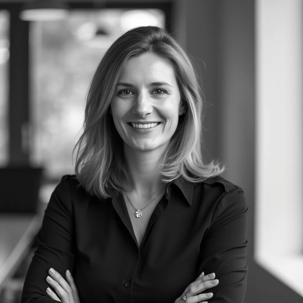 Foto von Anja Kurtz, CFO bei TechSolutions