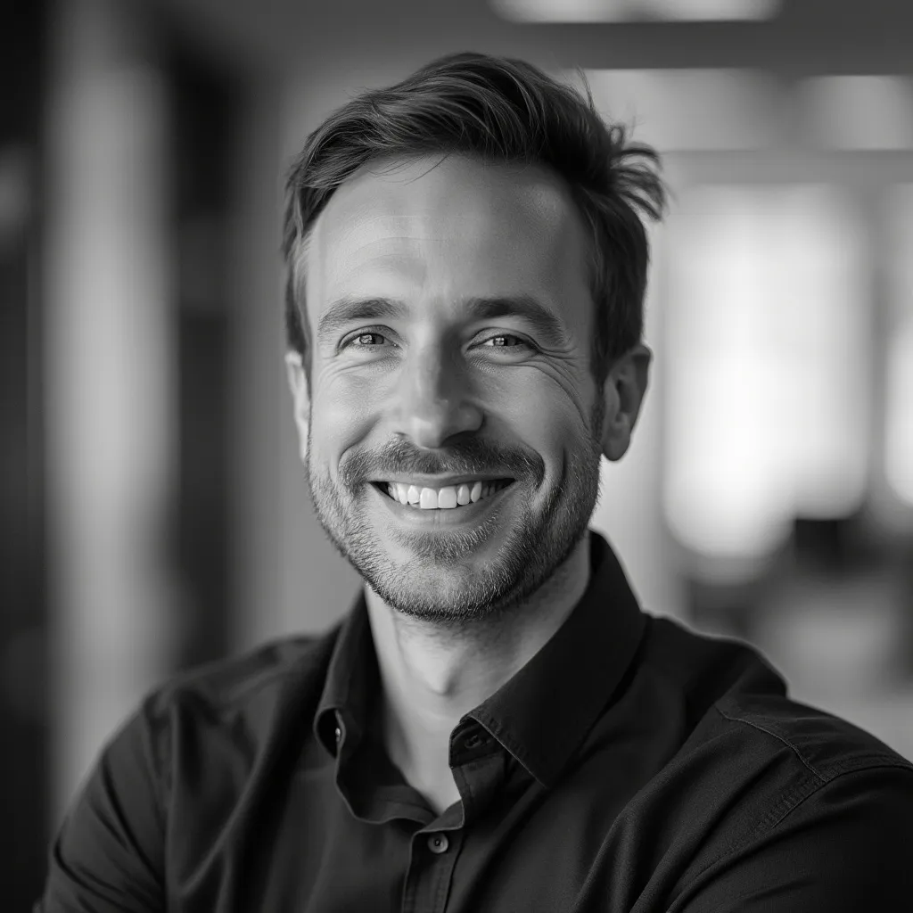 Foto von Lukas Hoffmann, CEO von FinAdvisors