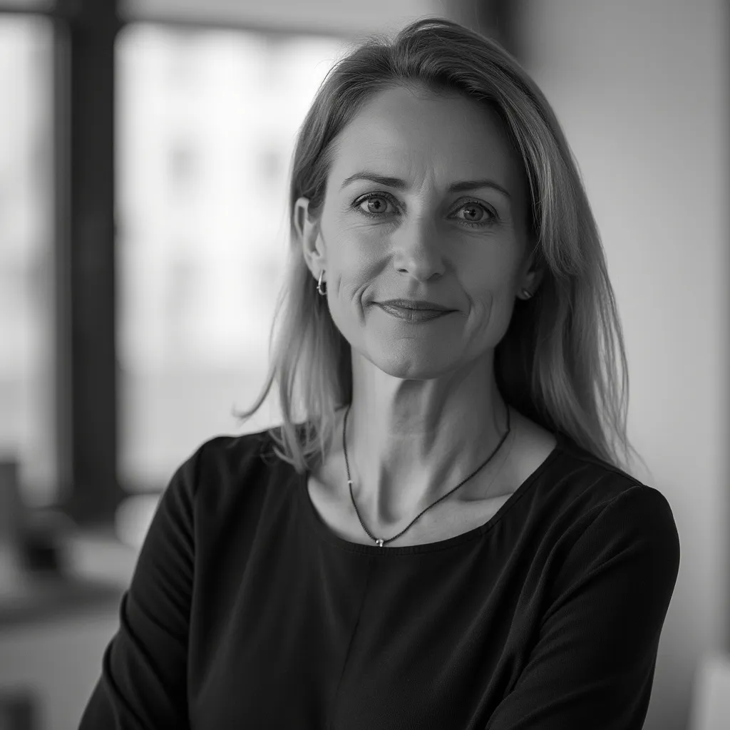 Foto von Miriam Scholz, Leiterin Finanzabteilung, LogiCorp